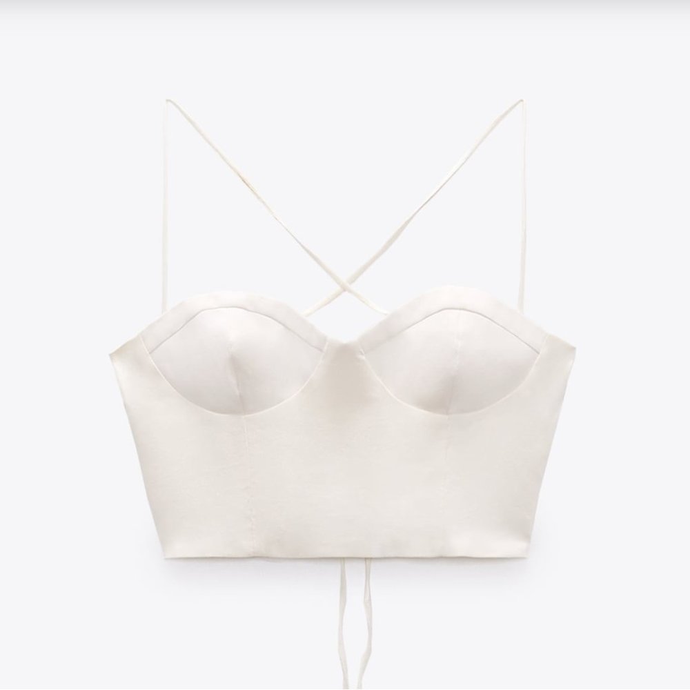 Zara Lace Up Bustier S
